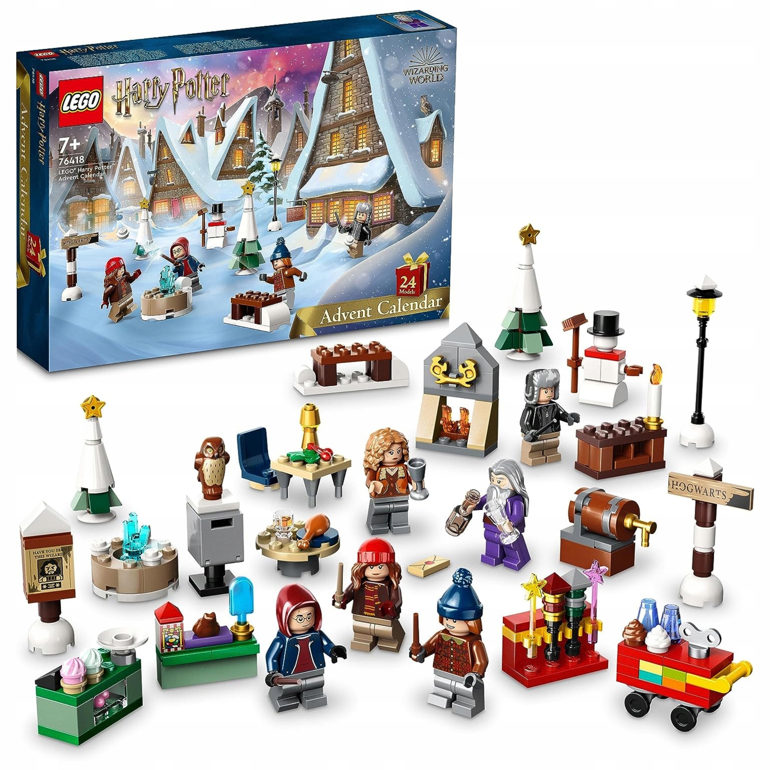 Lego Harry Potter Adventní Kalendář 2023 Dárek Vánoční Sada 76418