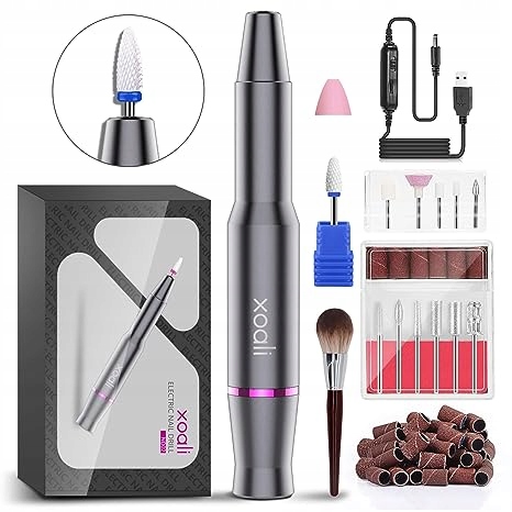 Frézka na nehty Xoali Pink Růžová ND02 Xoali velká sada