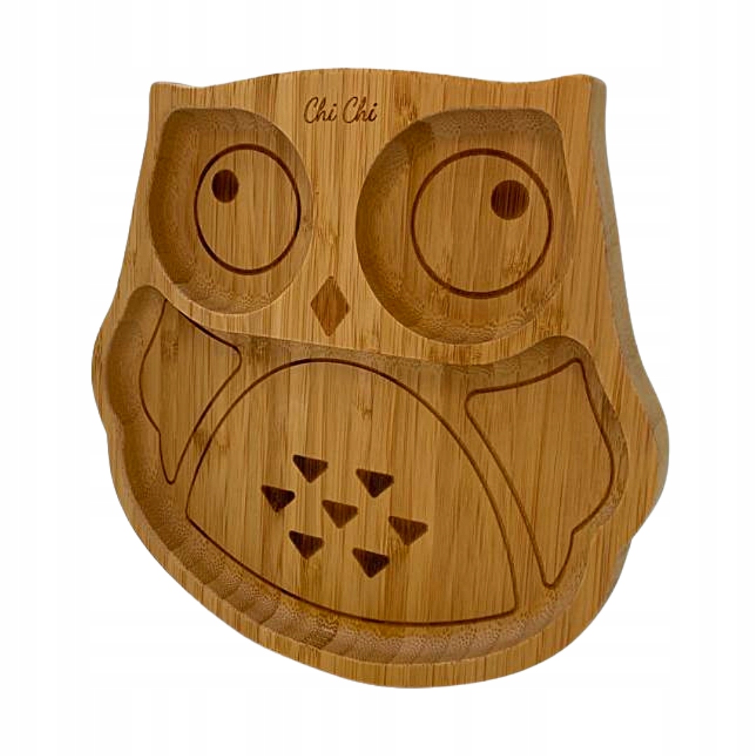 Talerzyk bambusowy z przyssawką dla dzieci sowa - Chi Chi Marka CHI CHI
