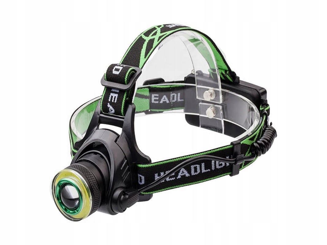 LATARKA CZOŁOWA LED CZOŁÓWKA RING COB XM-L T6 Zasilanie akumulatorowe