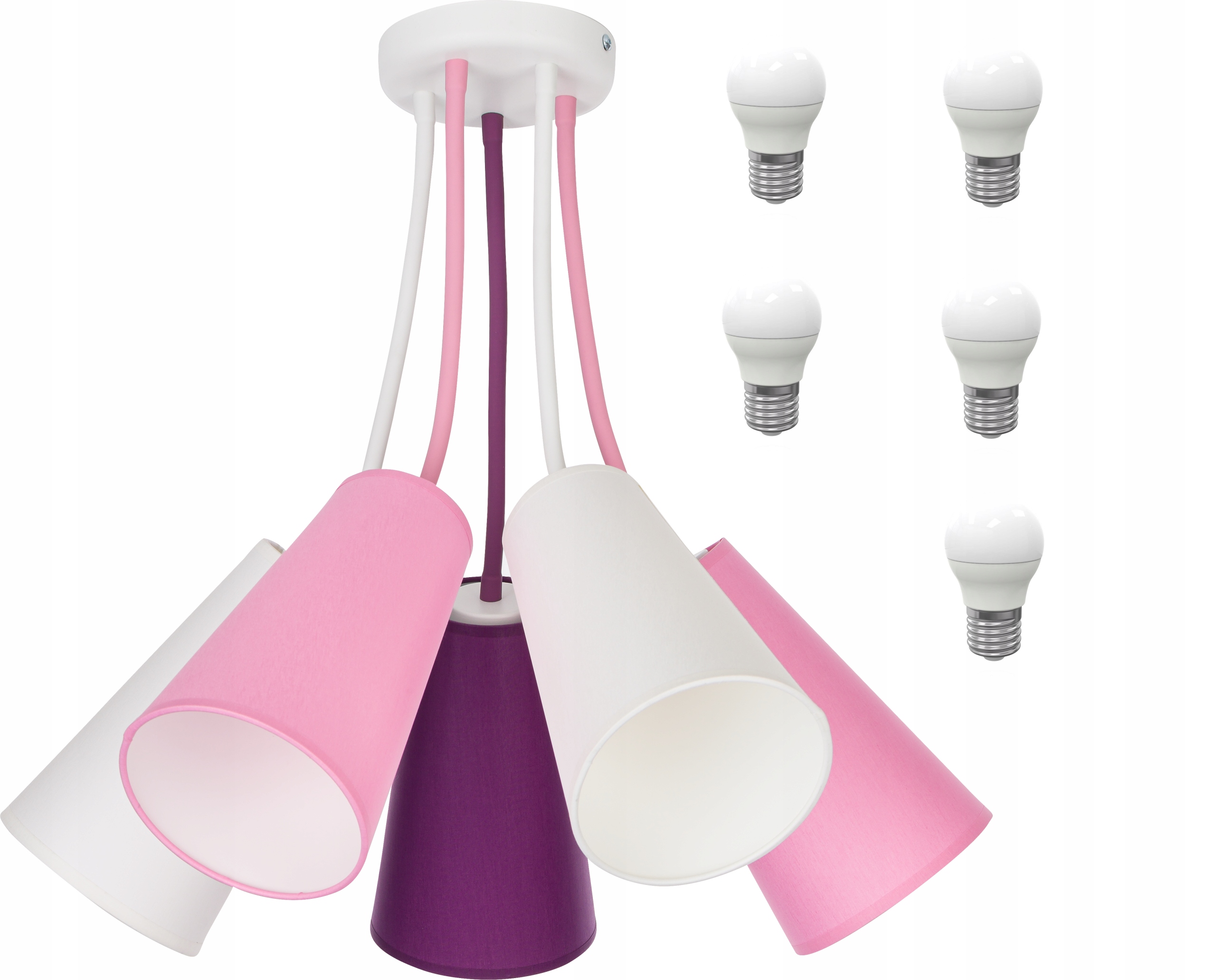 LAMPA WIRE KIDS 5PŁ - 1712 + 5x ŻRÓWEK LED