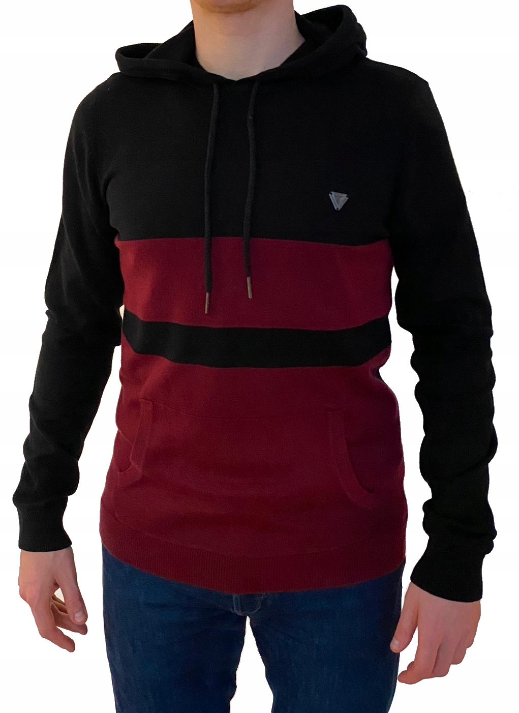 

Guess Sweter Męski Z Kapturem Bawełna L