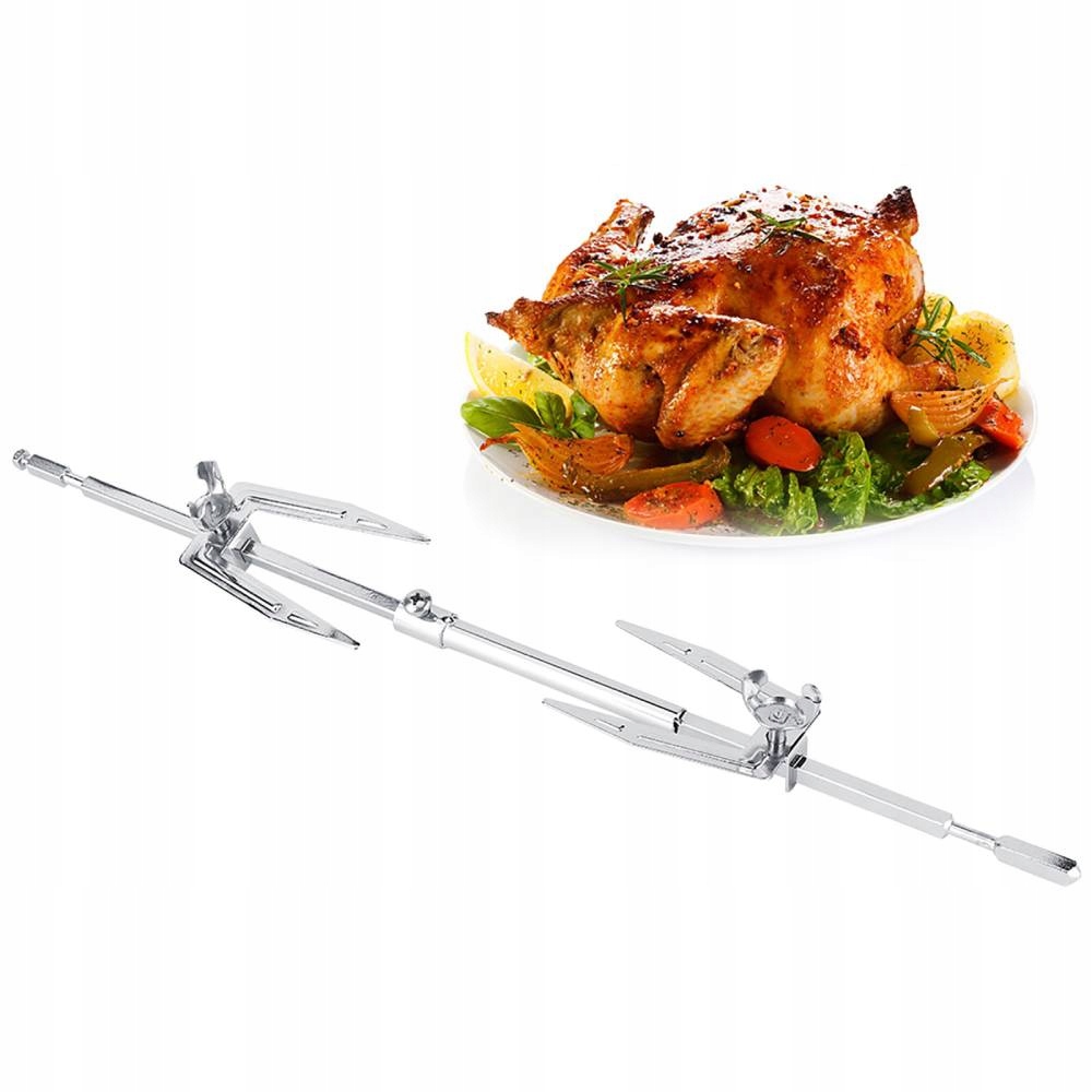 GRILL KIJ DO PIECZENIA WIDELEC OBROTOWY GRILL