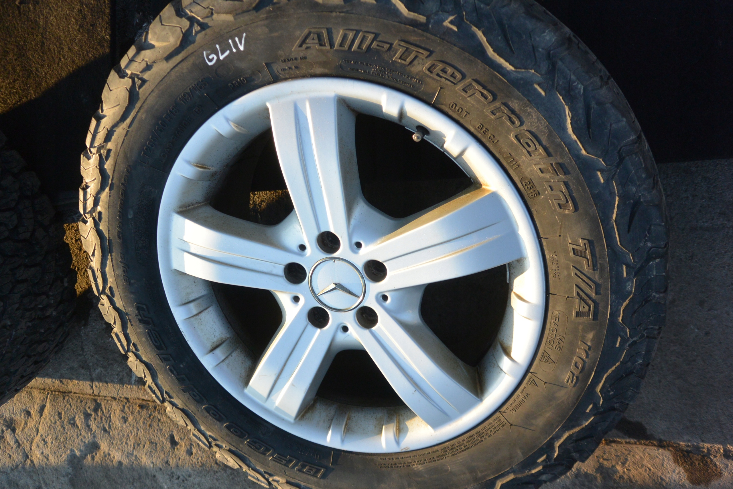 FELGI ALU R18 KOMPLET MERCEDES ML W164 GL X164 Rozstaw śrub 5x112