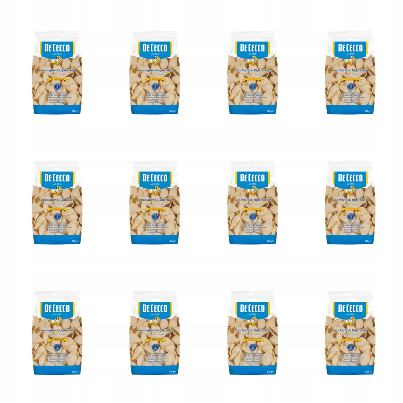 Těstoviny velké mušle De Cecco 500 g X12