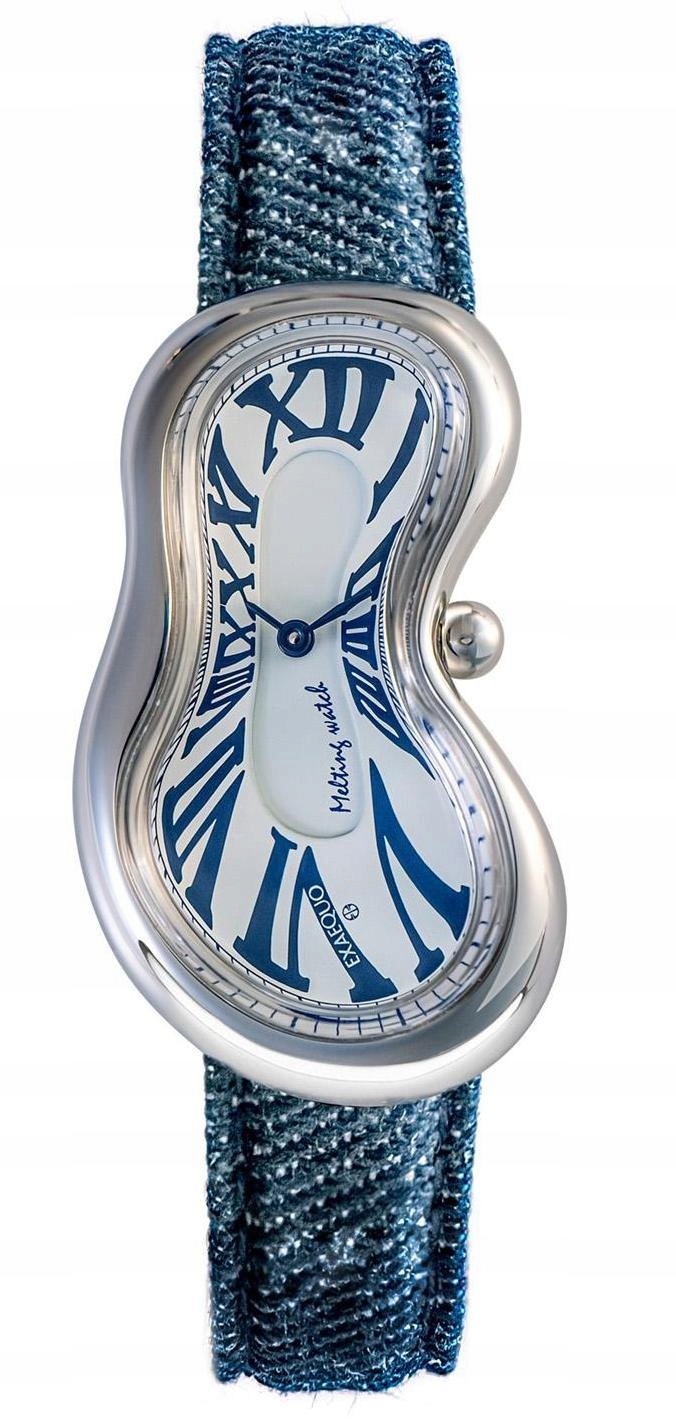Nové Originální dámské hodinky Exaequo EX0001.0012 Melting Watch Jeans