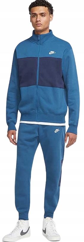 Nike Pánský Teplákovka Komplet Kalhoty Mikina Bavlněné joggery Sportovní rozepínací