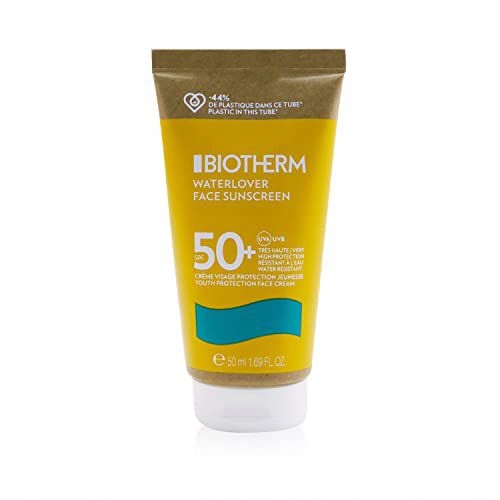 Biotherm Opalovací Krém S Spf 50 Waterlover (opalovací Krém Na Obličej) 50 ML