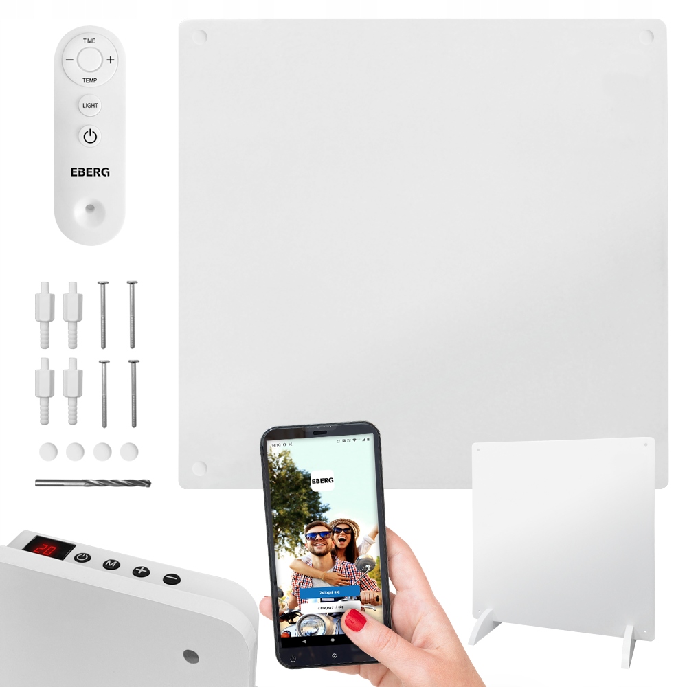 

Grzejnik na podczerwień promiennik 425W WiFi pilot