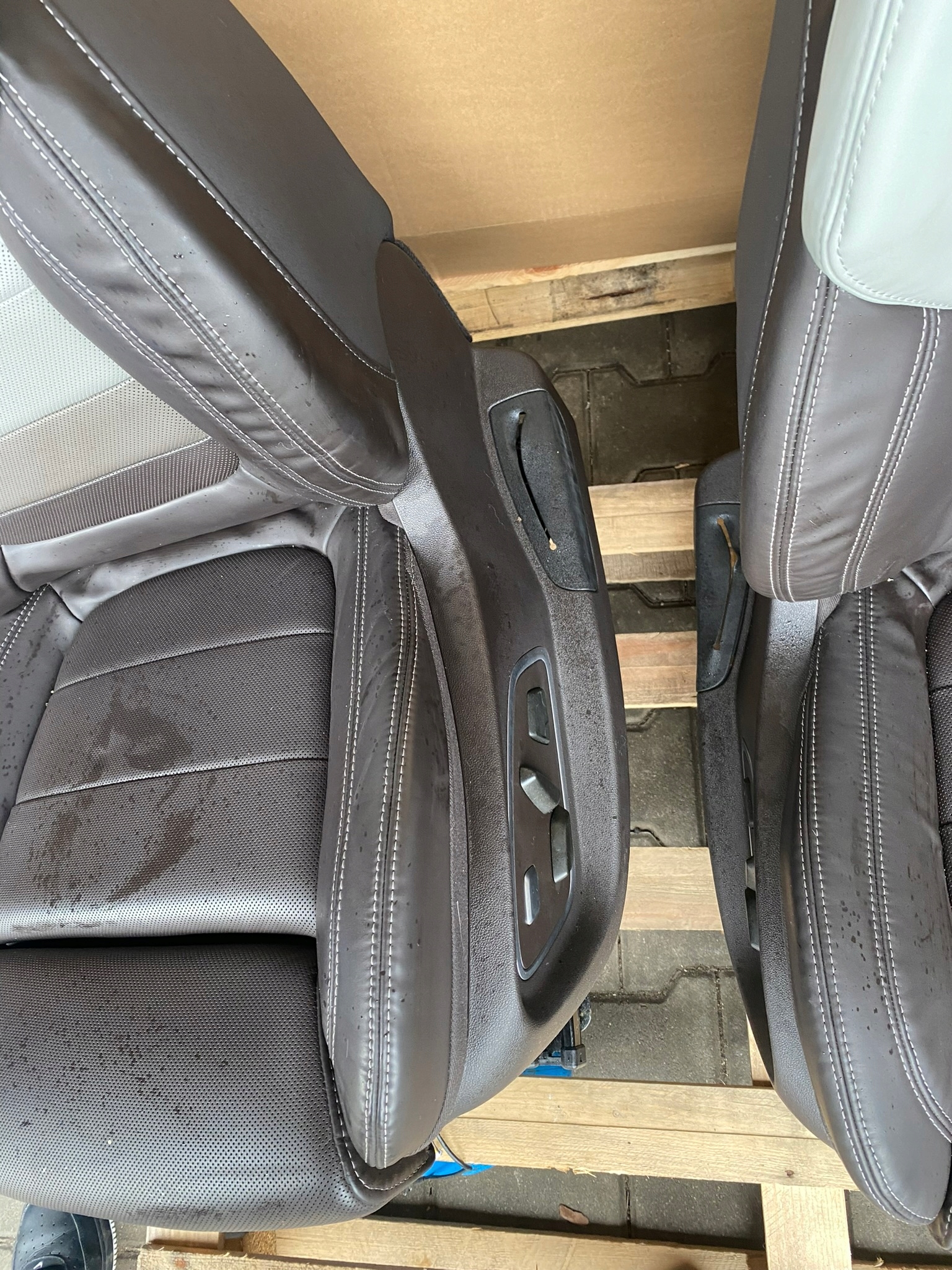 RENAULT ESPACE V INITIALE PARIS Sitze SKORZANE Sitz Sitz DVD EKRAN