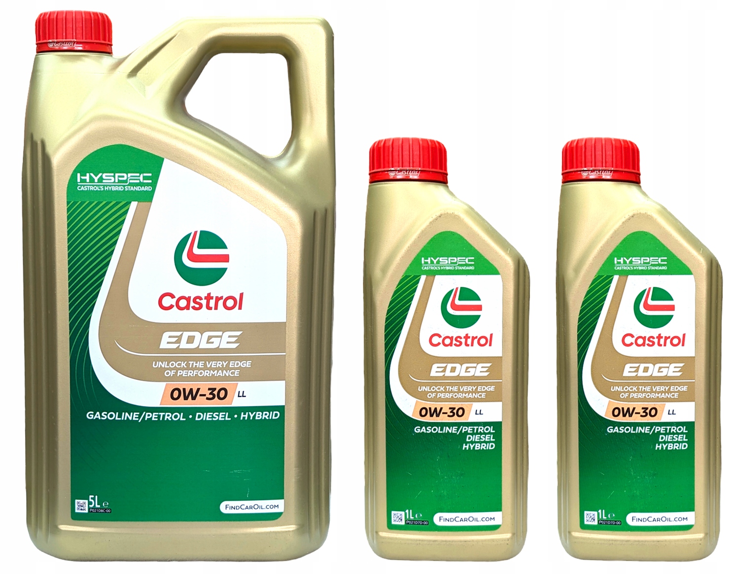 Motorový Olej Castrol Edge 0W30 LL 504.00/507.00 C3 LL-04 7 L