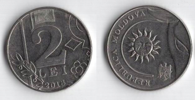 MOŁDAWIA 2018 2 LEI
