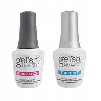 

Gelish Base i Top do hybrydy (2x15ml) -Gelish Duo