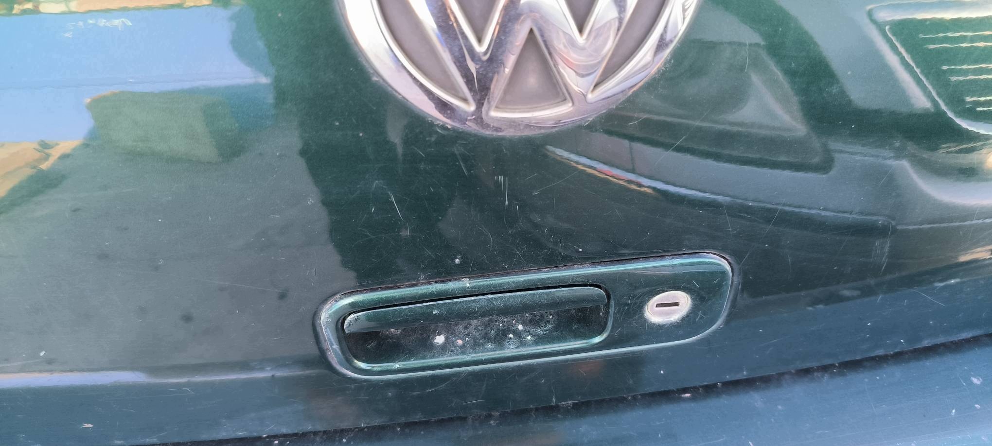 trunk door boot green VOLKSWAGEN POLO 6N 5D HB