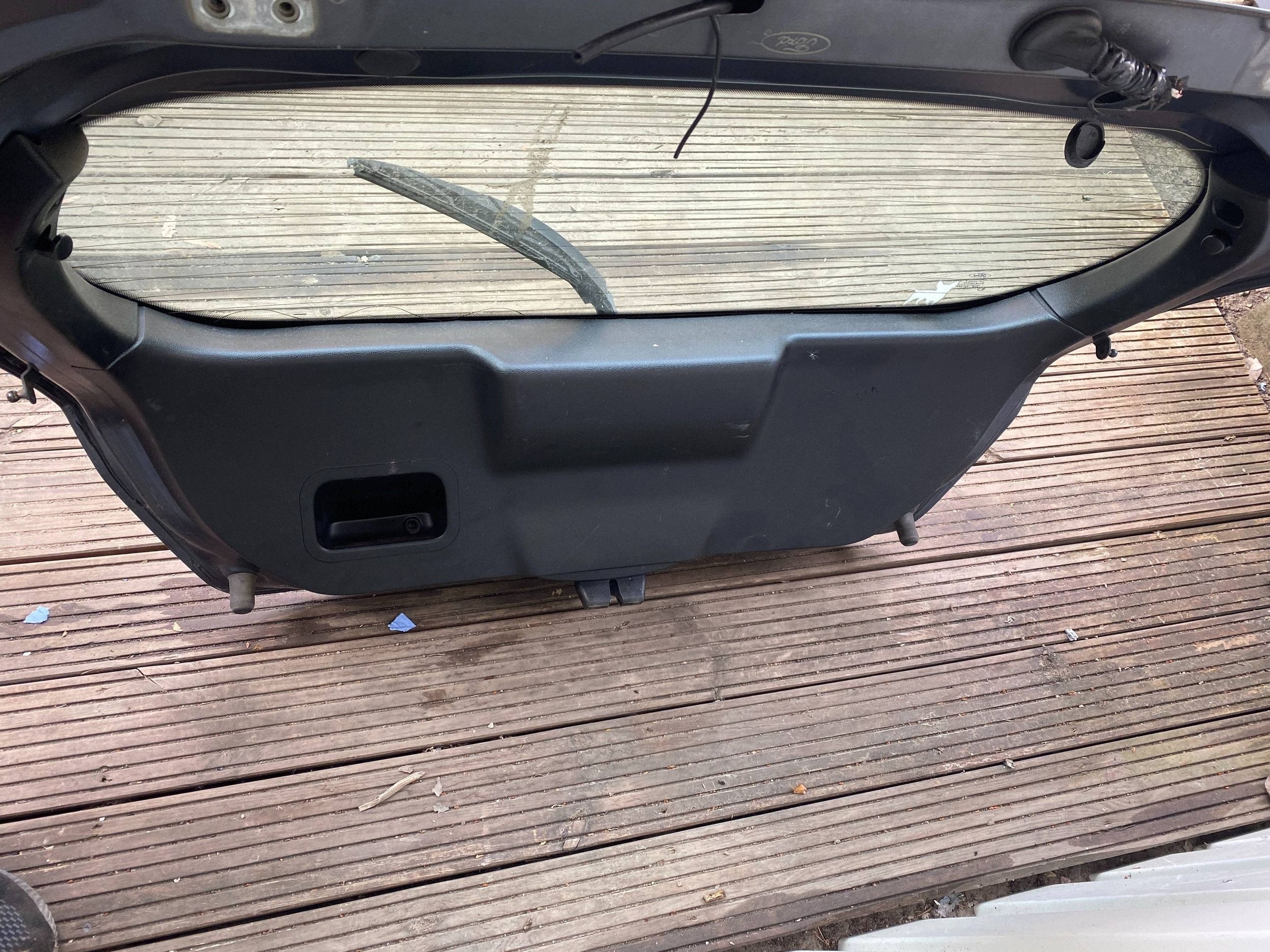 FORD FIESTA MK7 5D complete trunk door boot rear part grey