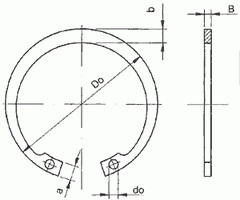 Pierścień segera W 040 Marka inna