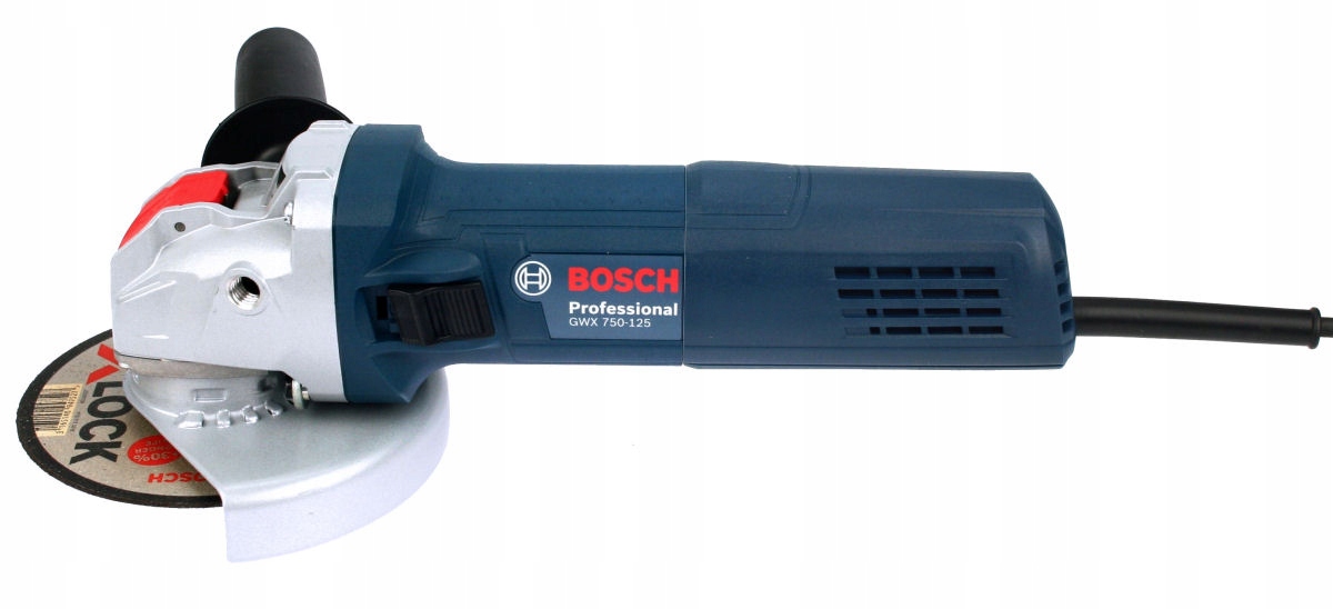 SZLIFIERKA KĄTOWA 750W GWX 750-125 BOSCH X-LOCK Marka Bosch