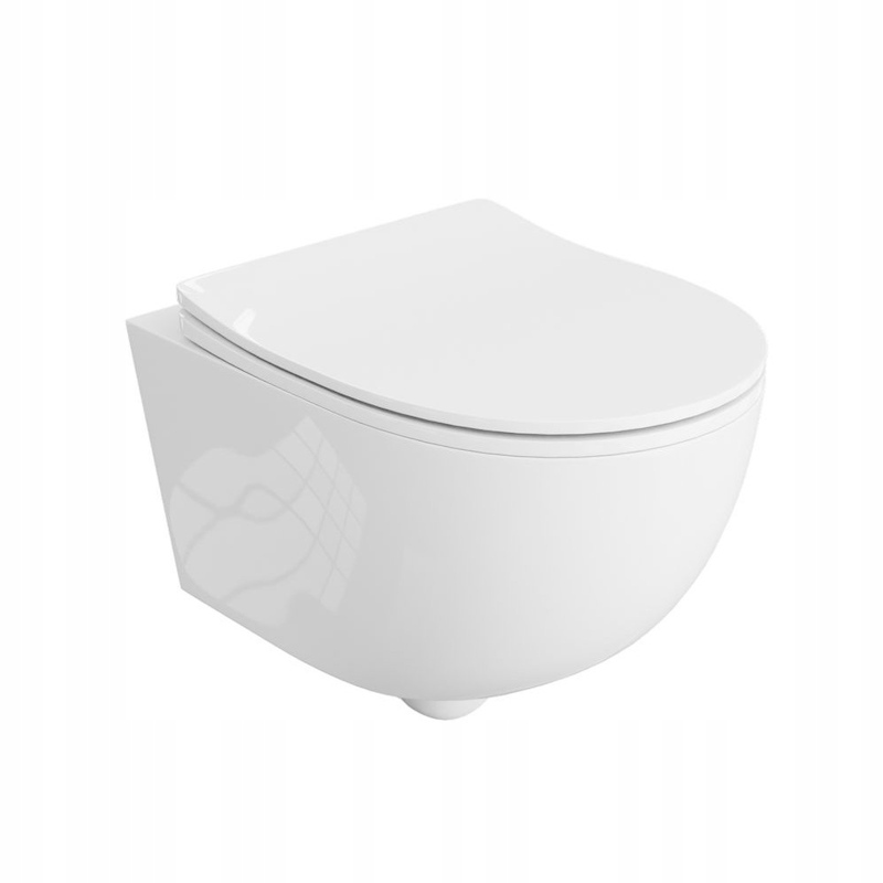 Lavita Bezrantowa miska Wc Rim+ Brava z deską wolnoopadającą