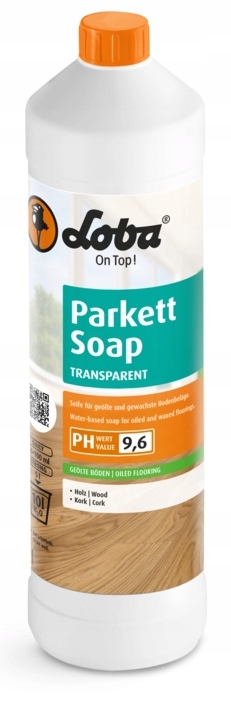 Loba ParkettSoap 1L mýdlo na olejované a voskované dřevěné podlahy