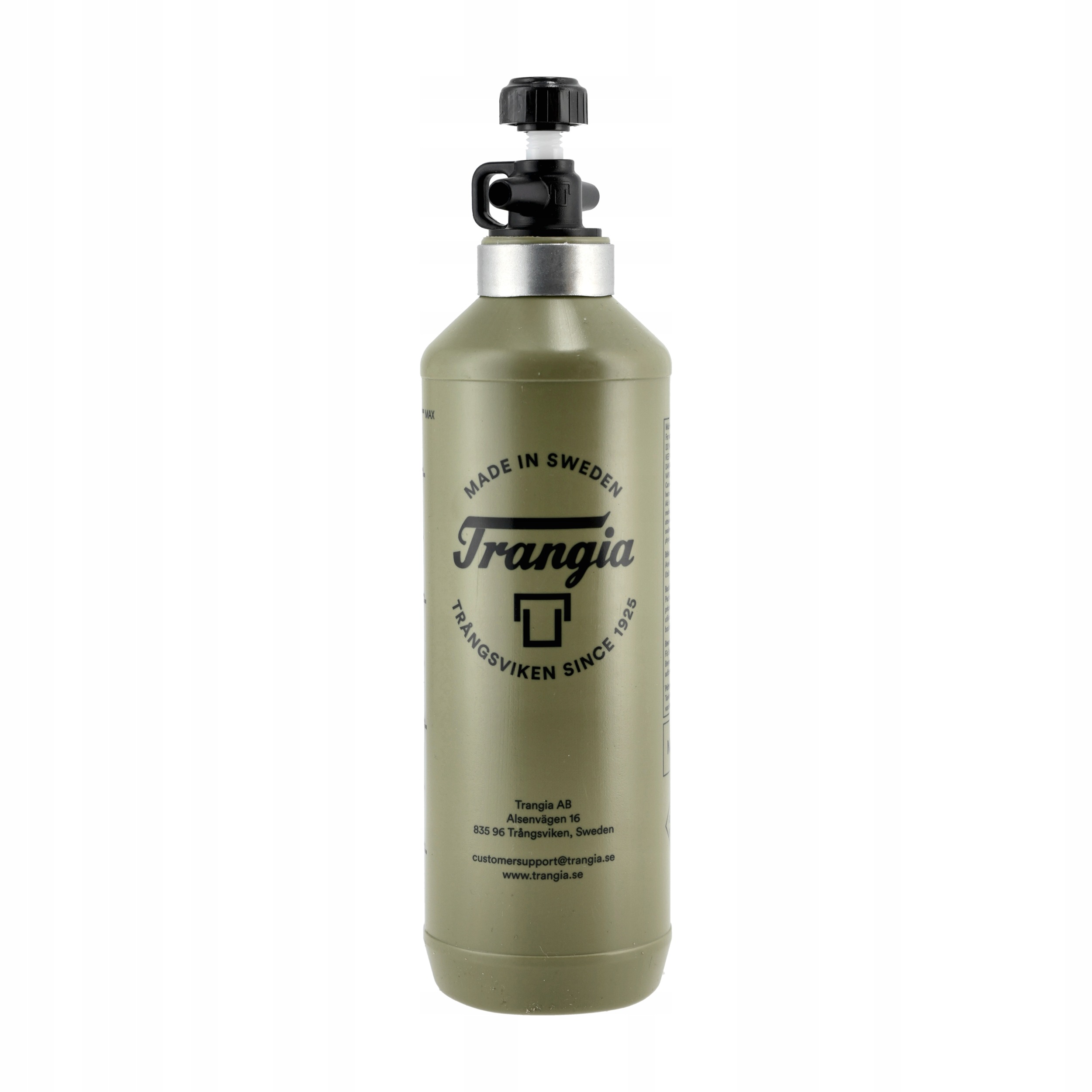 Turistická láhev na palivo Trangia Fuel Bottle 500 ml olivová