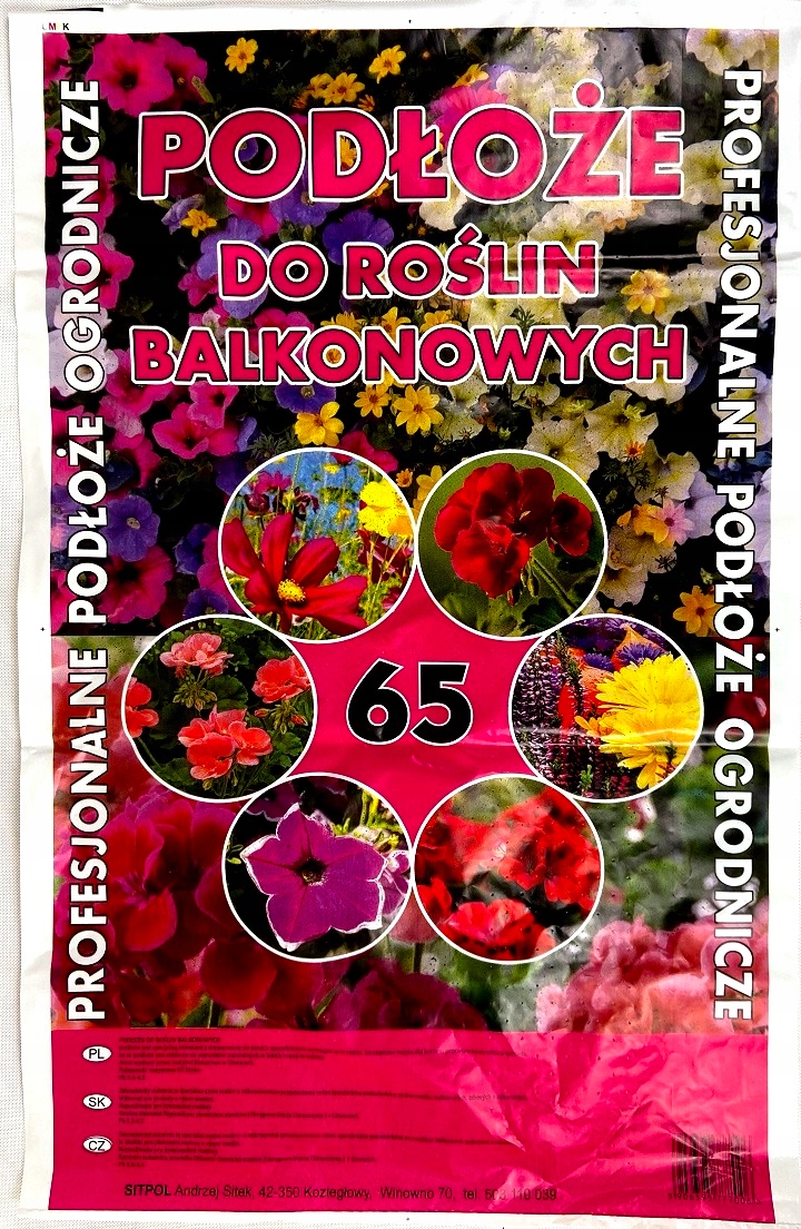 

Ziemia Do Pelargonii I Surfinii nawóz Podłoże