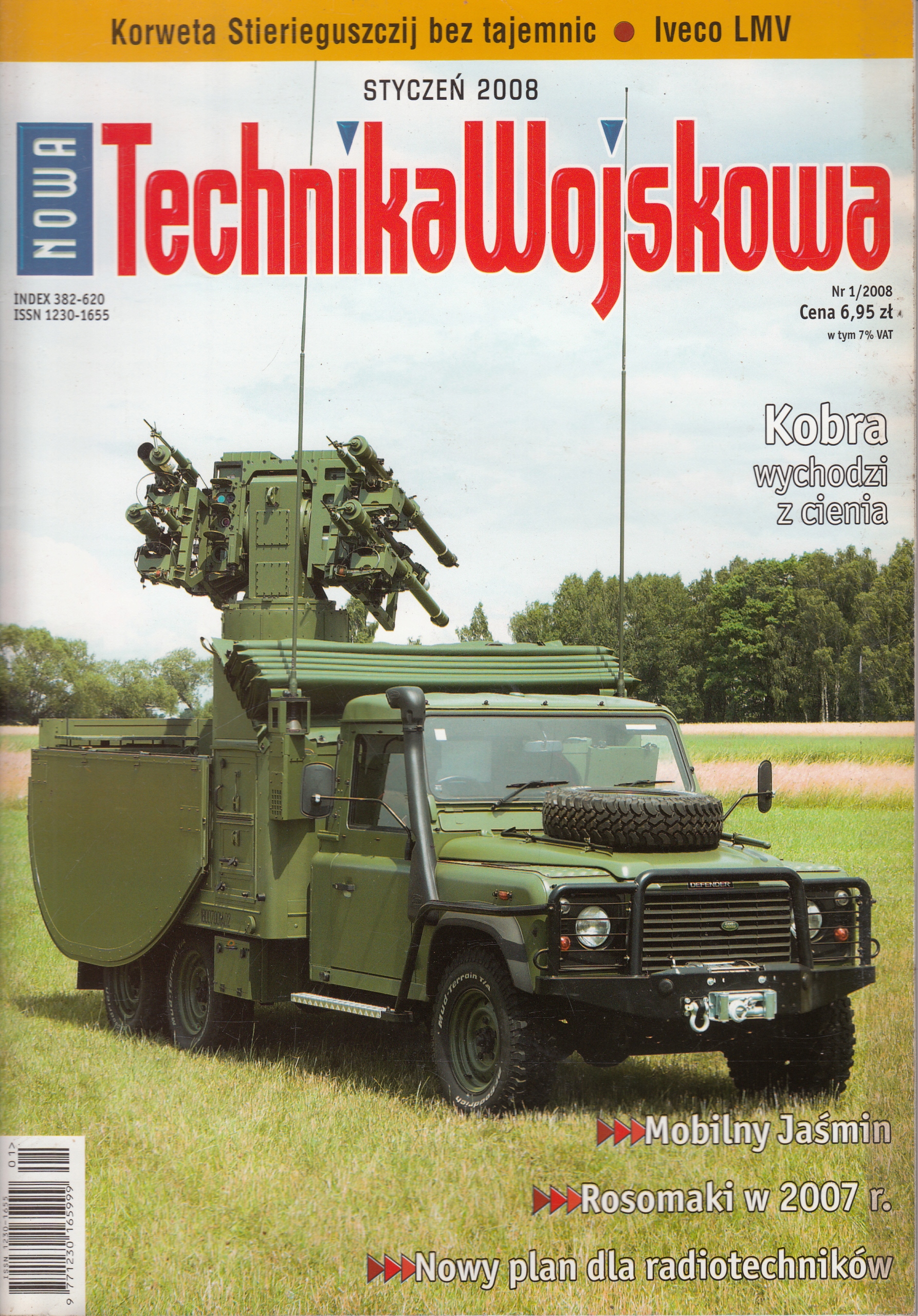 Nowa Technika Wojskowa nr. 1/2008 * Magazyn