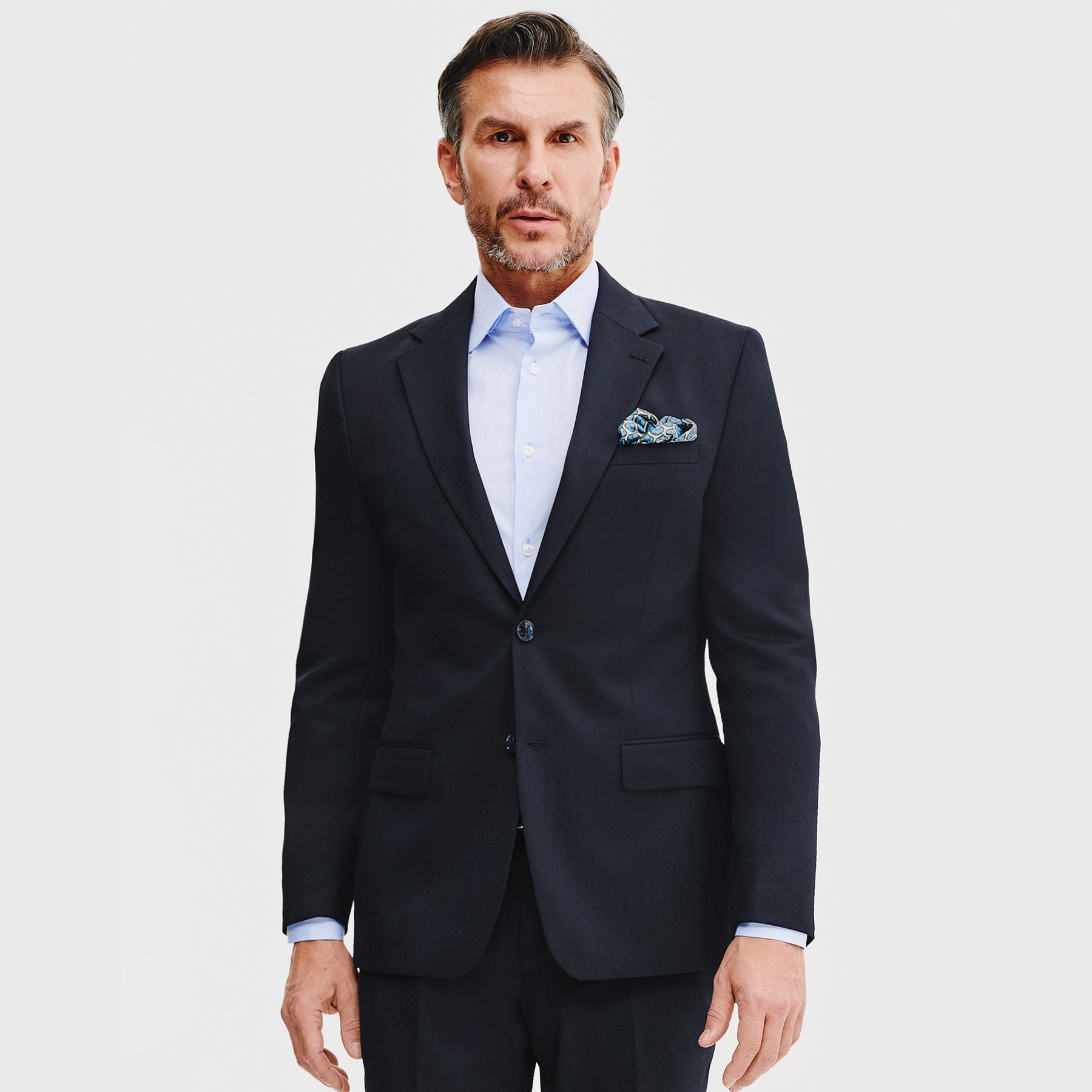 Elegantní Sako Slim Pako Lorente Námořnická Modrá 56/182