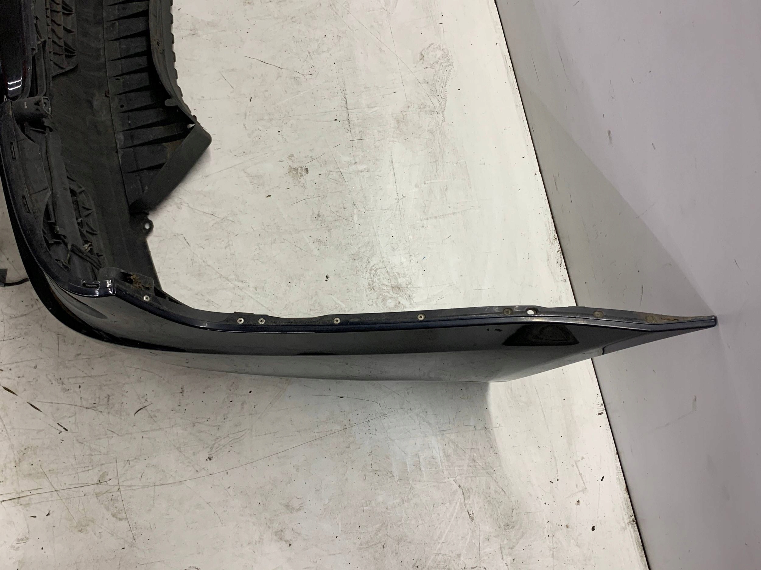 bumper rear part rear BMW E60 LIFT sedan (2003-2010) colour SCHWARZ 2