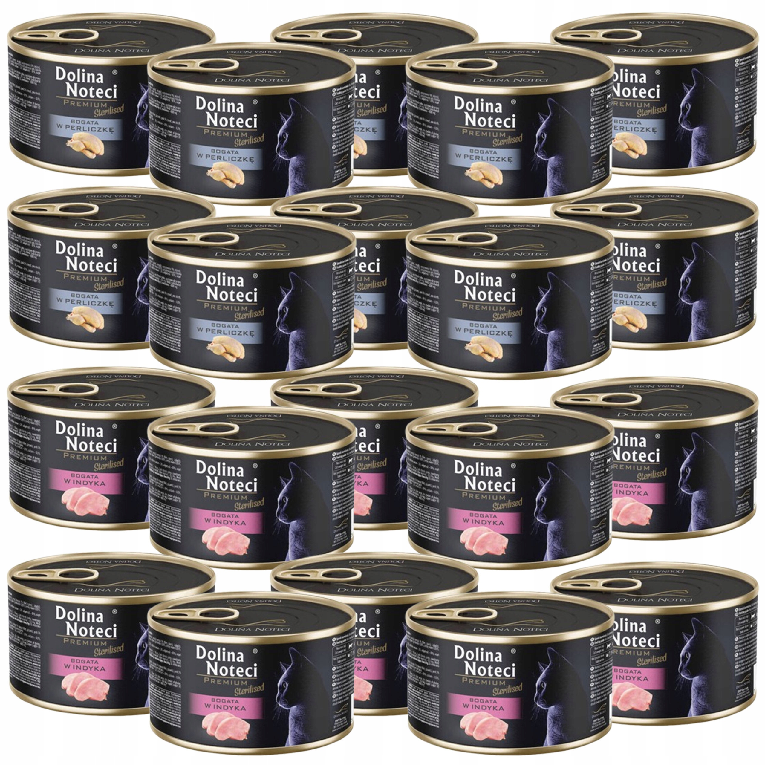 Dolina Noteci Premium Sterilised Krmivo mokré pro kočky Mix Chutí 20 x 185 g