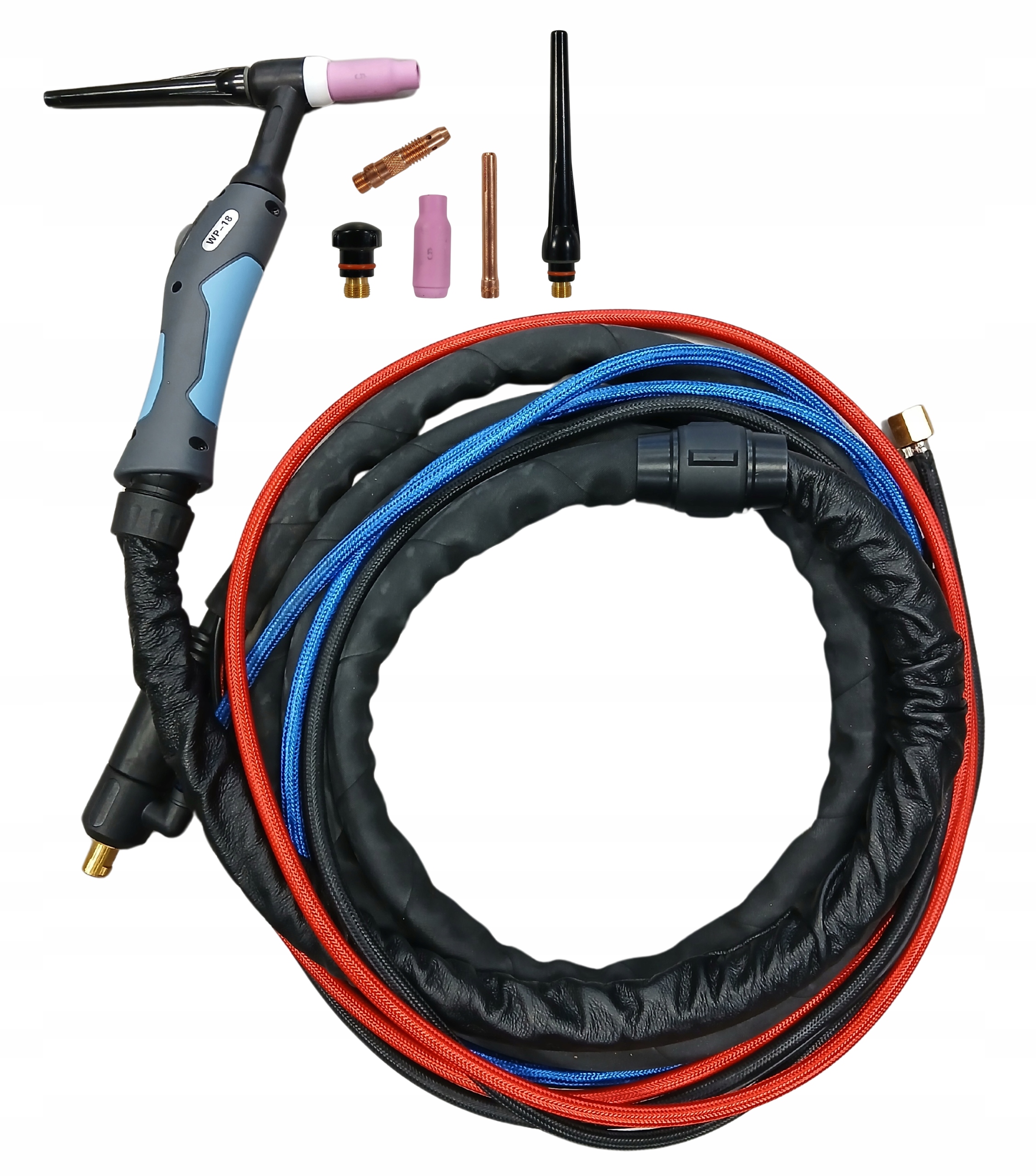 Uchwyt spawalniczy Tig 18 4m Proergo SK35 przewód do tiga spawania tigiem