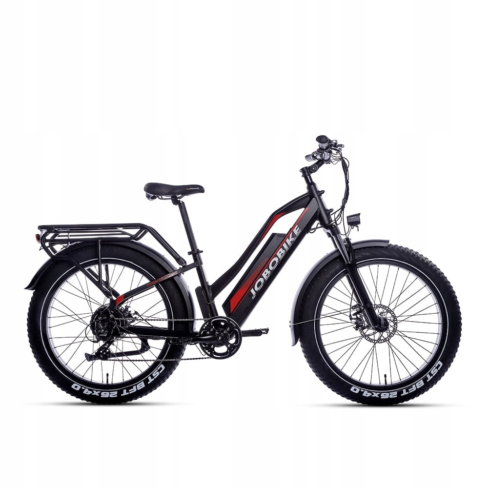 Rower Elektryczny Jobobike Robin Alum 48V Fatbike 26" Hamulce Hydrauliczne