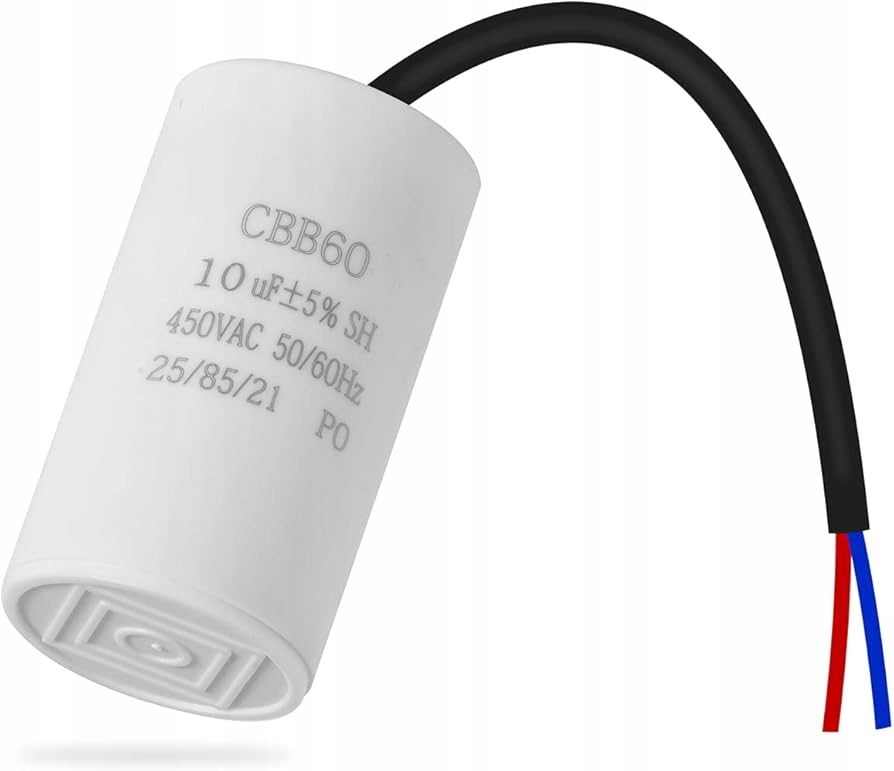 10uF 450V KONDENSATOR 10uF 450V do silnika CBB60H-10/450