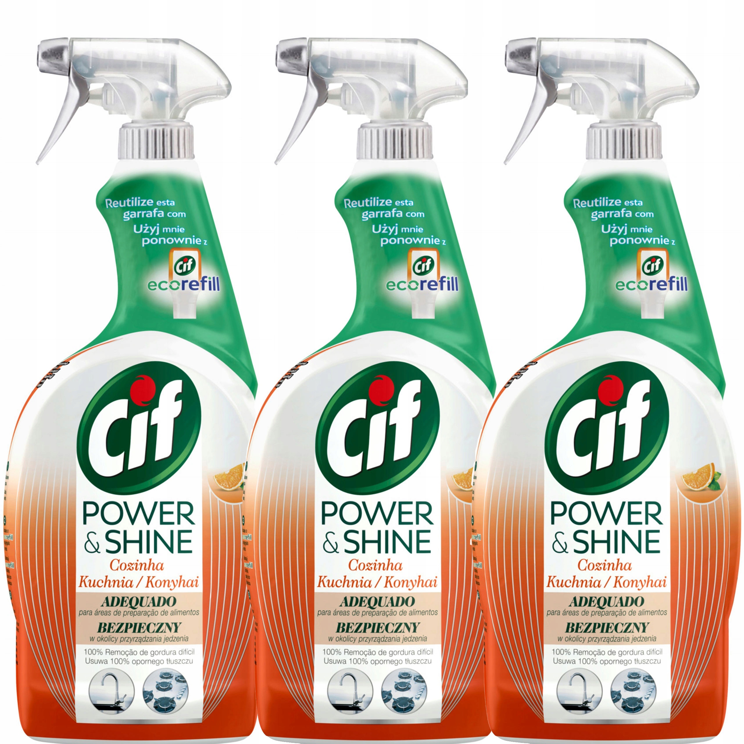 

Cif Power Shine Czyszczenia Kuchni Tłuszcz 2250ml
