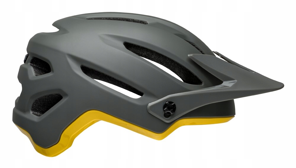 Kask mtb Bell 4FORTY matte gloss gray yellow S 52-56cm