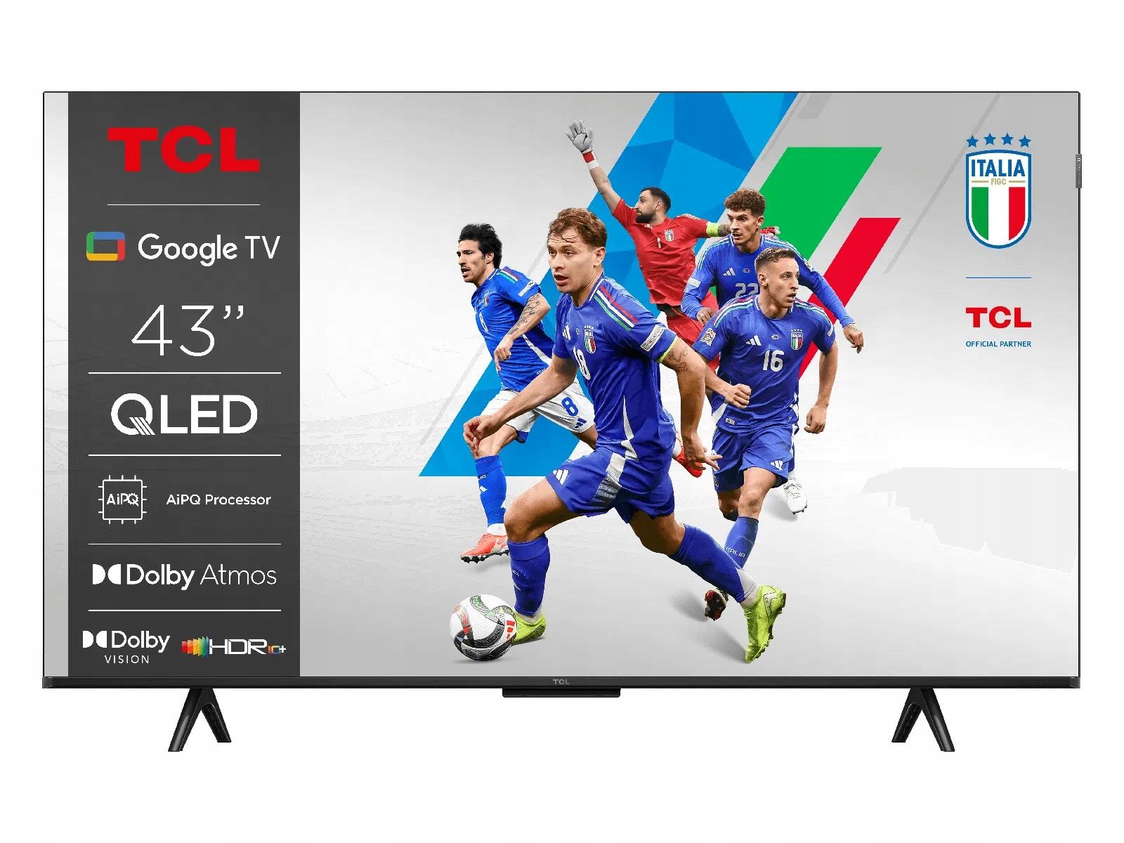 Tv Set|TCL|43 "|4K Ultra HD|3840 x 2160 pixelov|Flat|16:9|QLED|43T69C