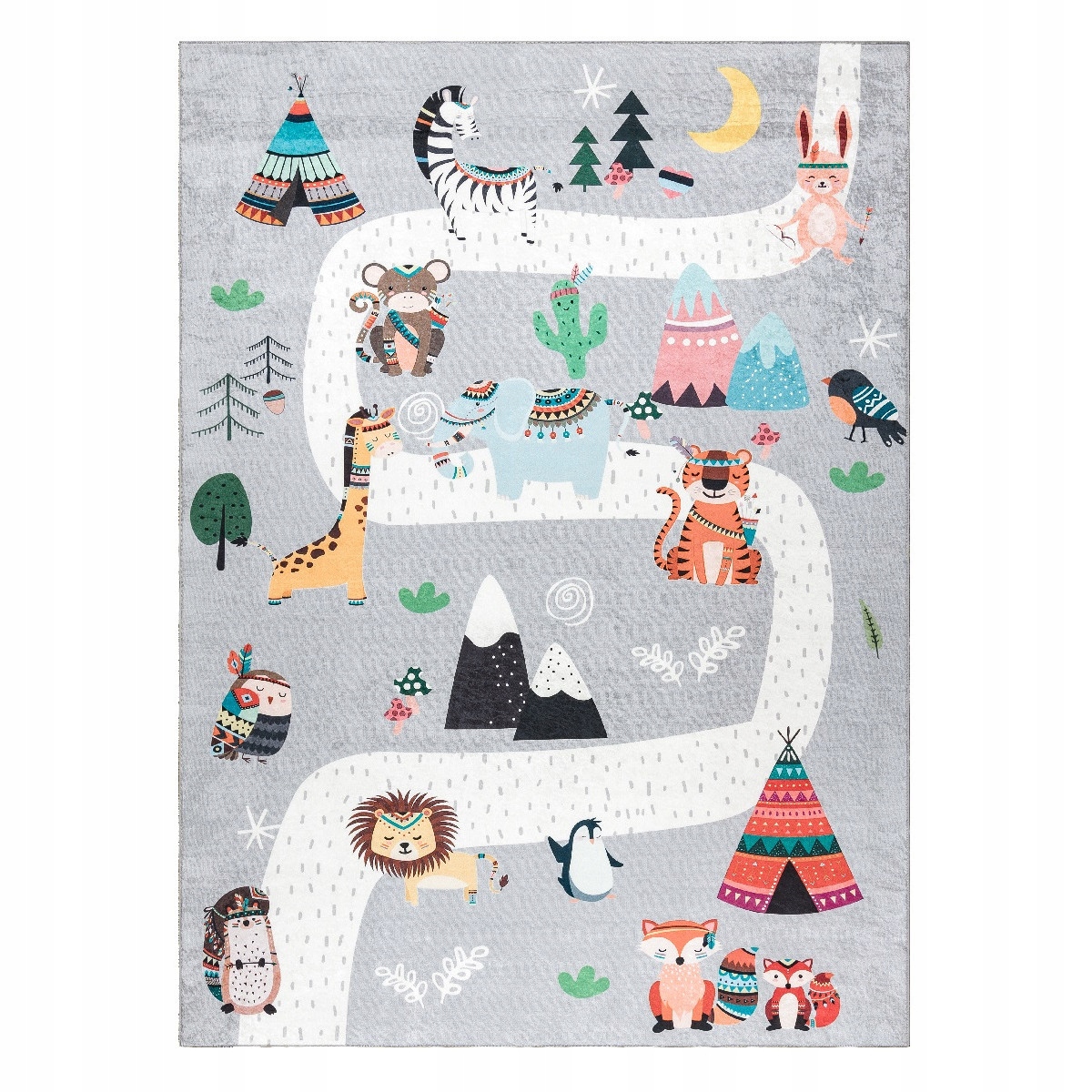 120x170 Dětský kusový koberec Bambino 2160 Indian grey