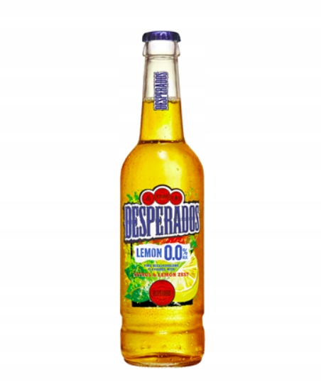 Levně Desperados Lemon Nealkoholické pivo 20 x 400 ml láhev