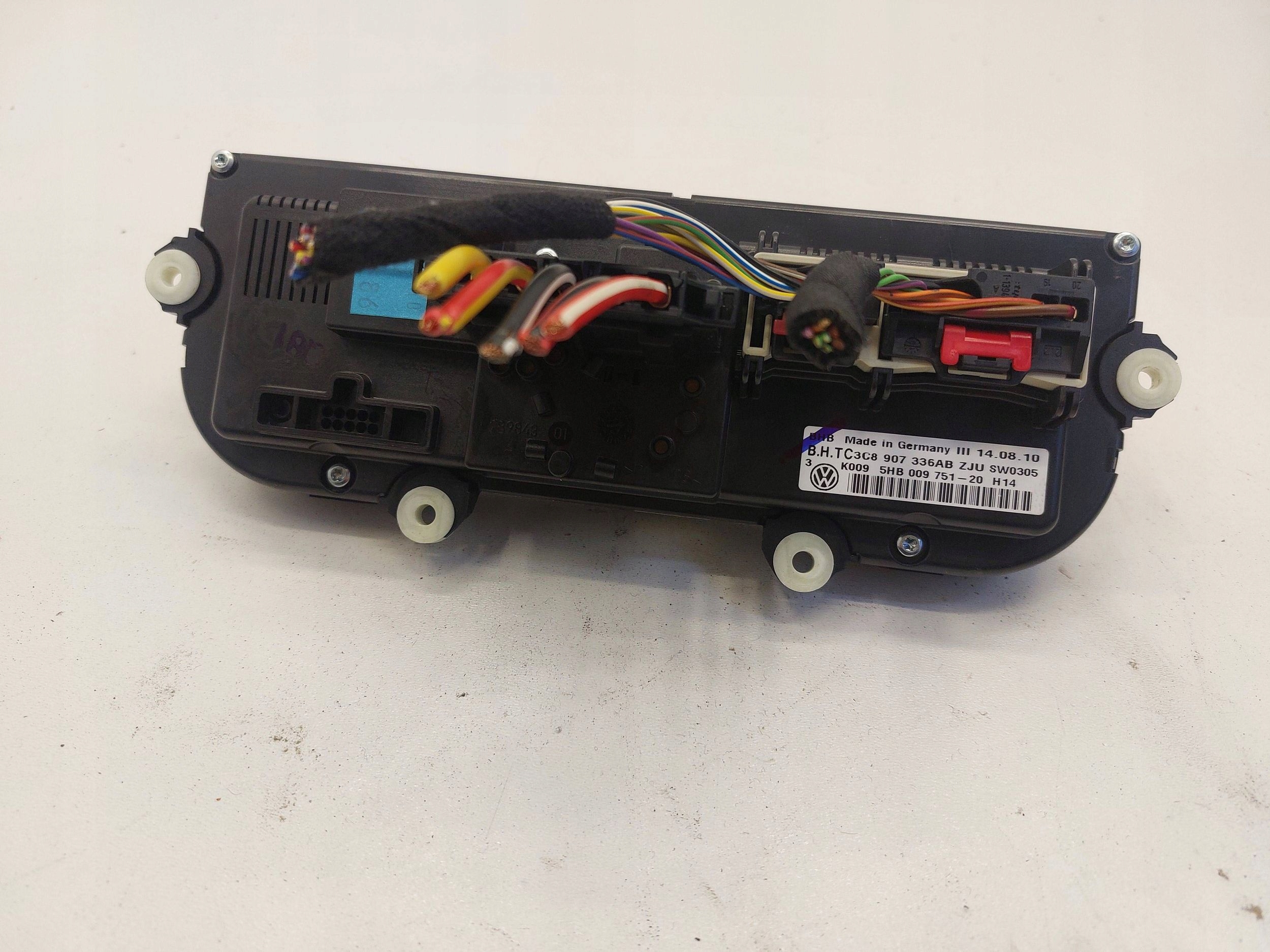VW GOLF VI PASSAT B7 TOURAN Unite commande clima Bouches buses 3C8907336AB