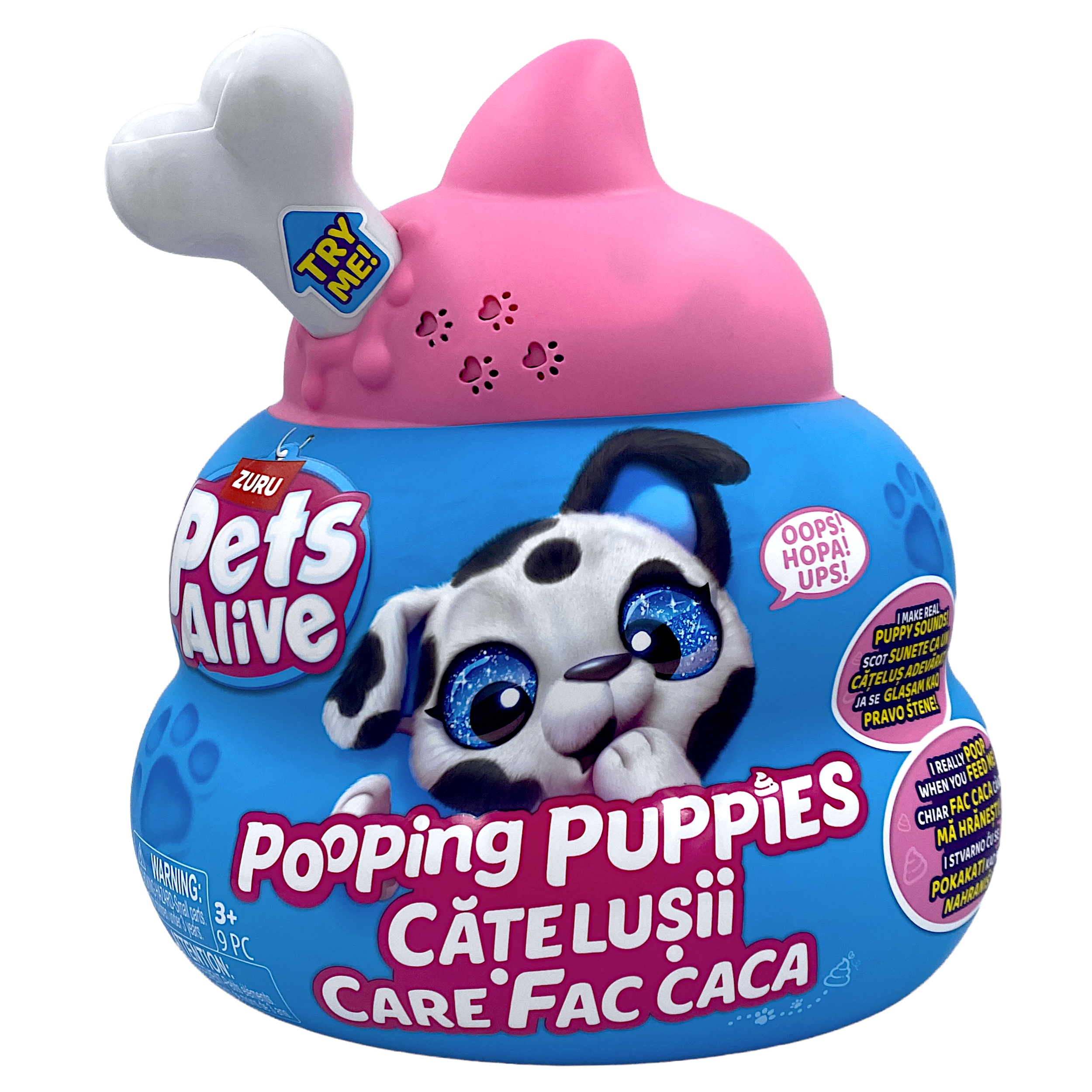 Piesek interaktywny Zuru plastikowy 29 cm Zuru Pooping Puppies