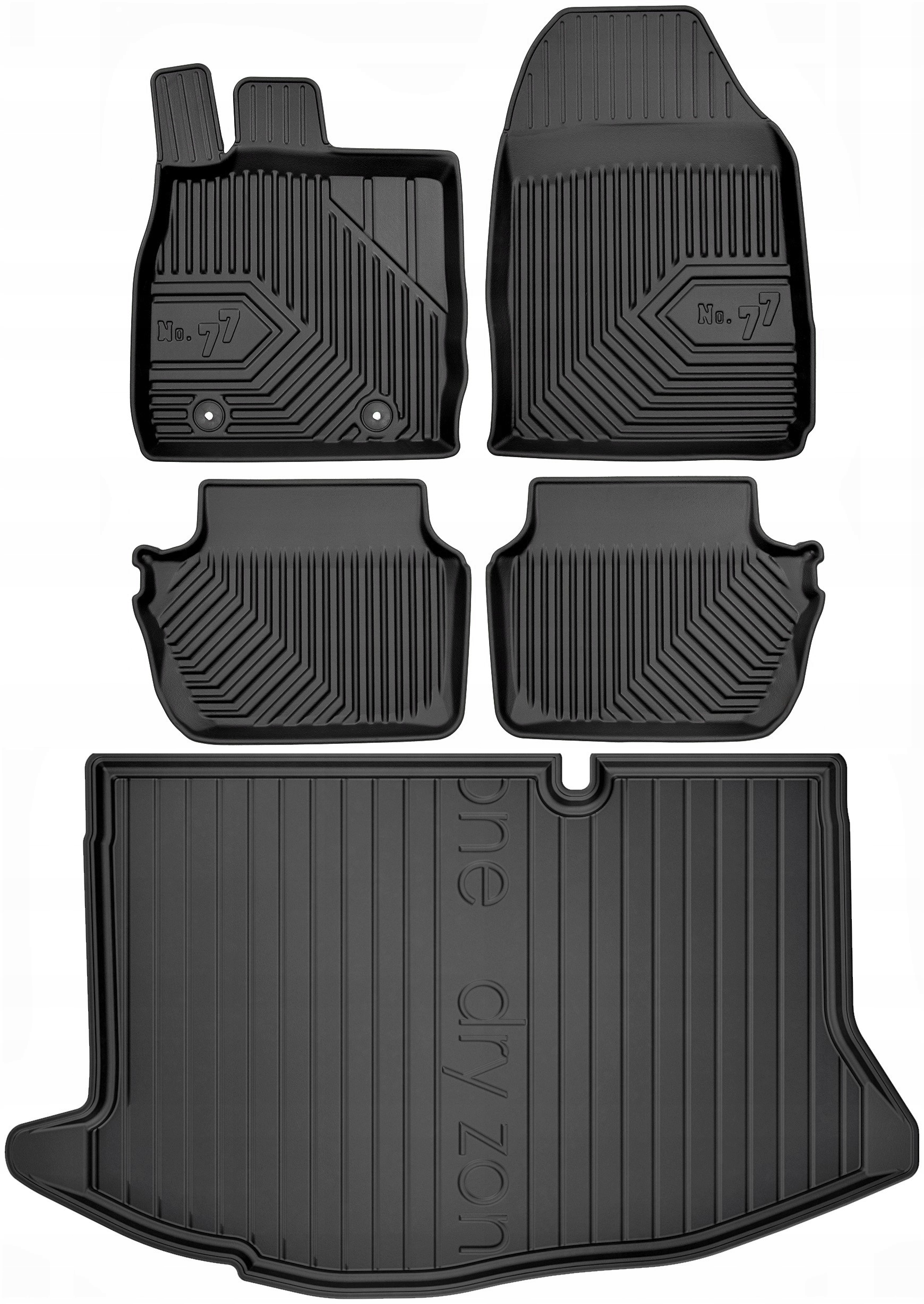 Коврики Фрогум резиновые 77407565 Dz413030 5 el.