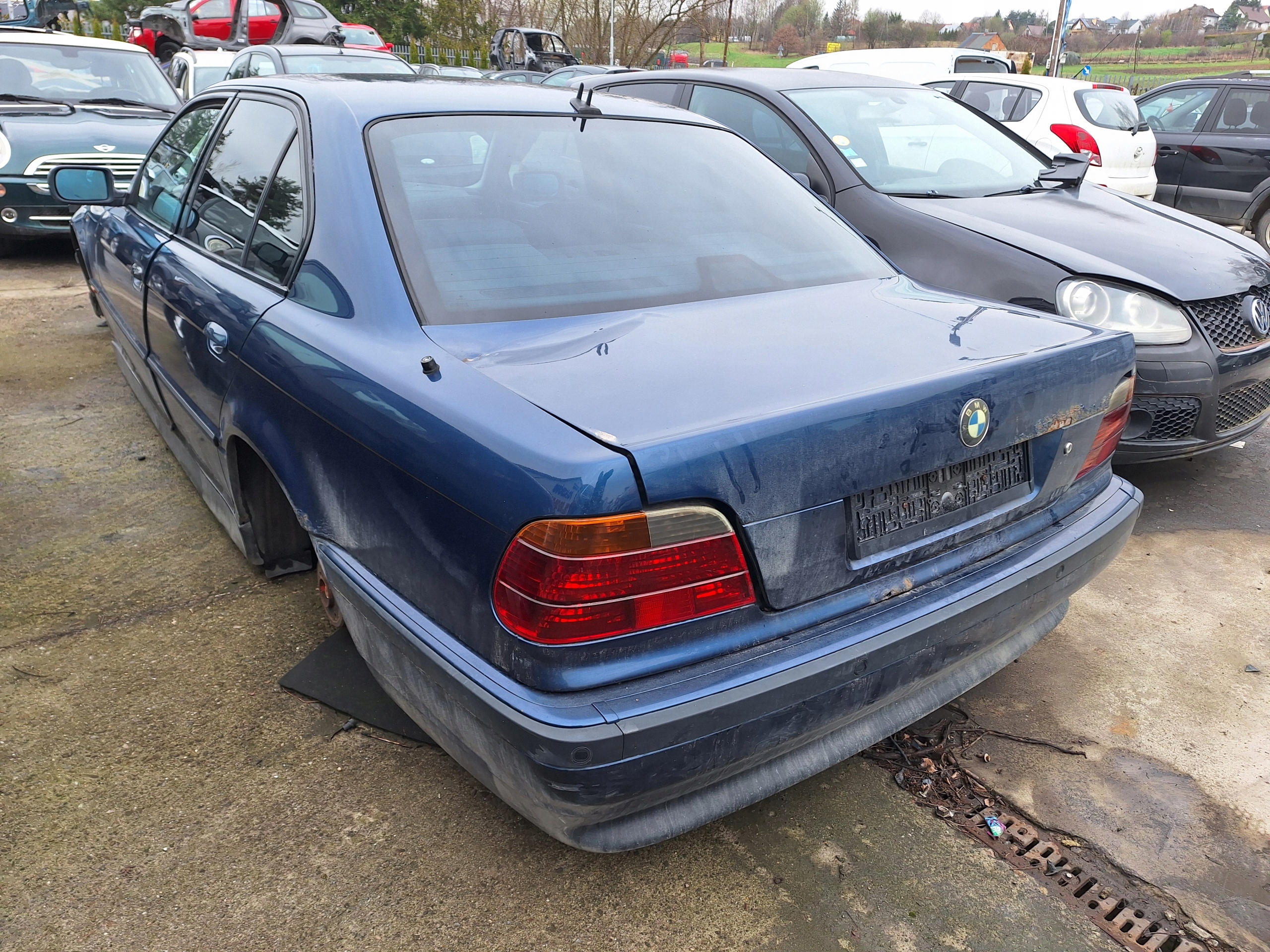 BMW 7 E38 730D GE61 SWAP engine M57 3.0 DIESEL 184KM M57D30 306D1