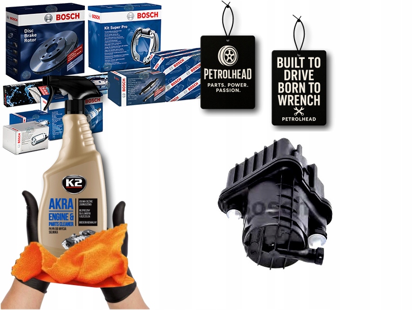 Palivový Filtr Renault Clio III Modus 1,5DCI 05- Bos #Petrolhead Pro+ Kit12