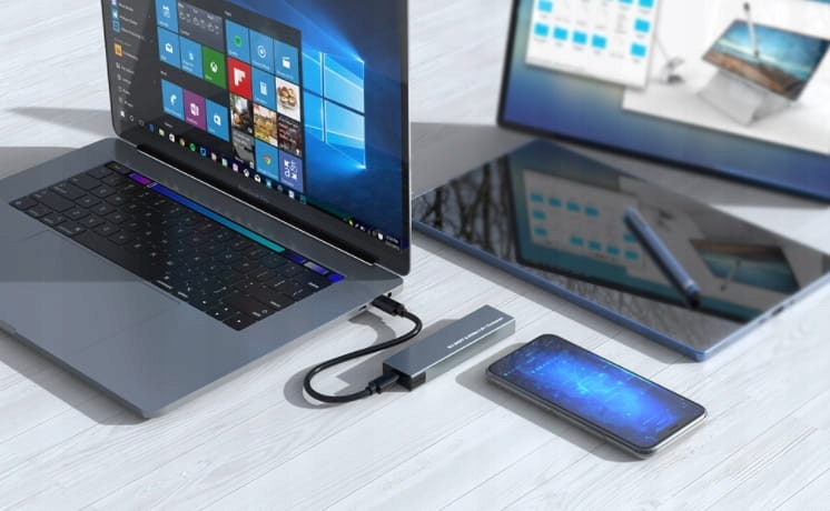 Adapter Dysku SSD NVMe M.2 PCIE na USB 3.1 Typu C Producent Zenwire