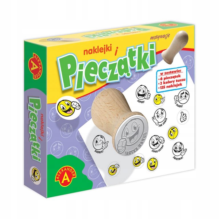 

Pieczątki i Naklejki Motywacje