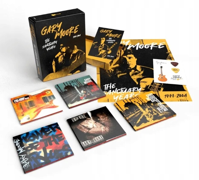 Gary Moore The Sanctuary Years 4CD+BLURAY