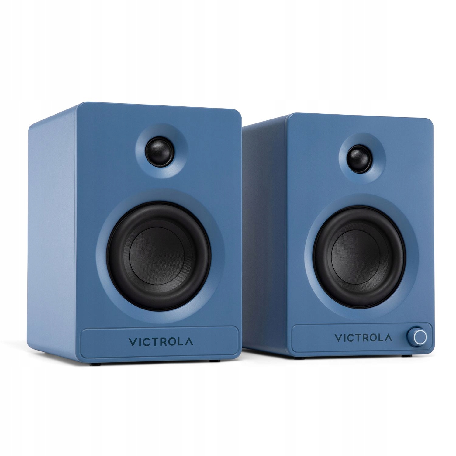 Victrola VPS-400-BLU-INT Tempo Bluetooth regálové reproduktory, modré