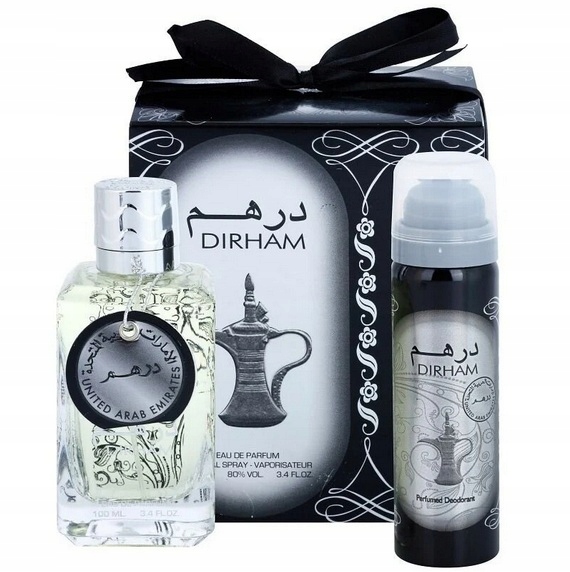 Ard Al Zaafaran Dirham Silver 100ML Parfémovaná Voda Deo 50ML Unisex