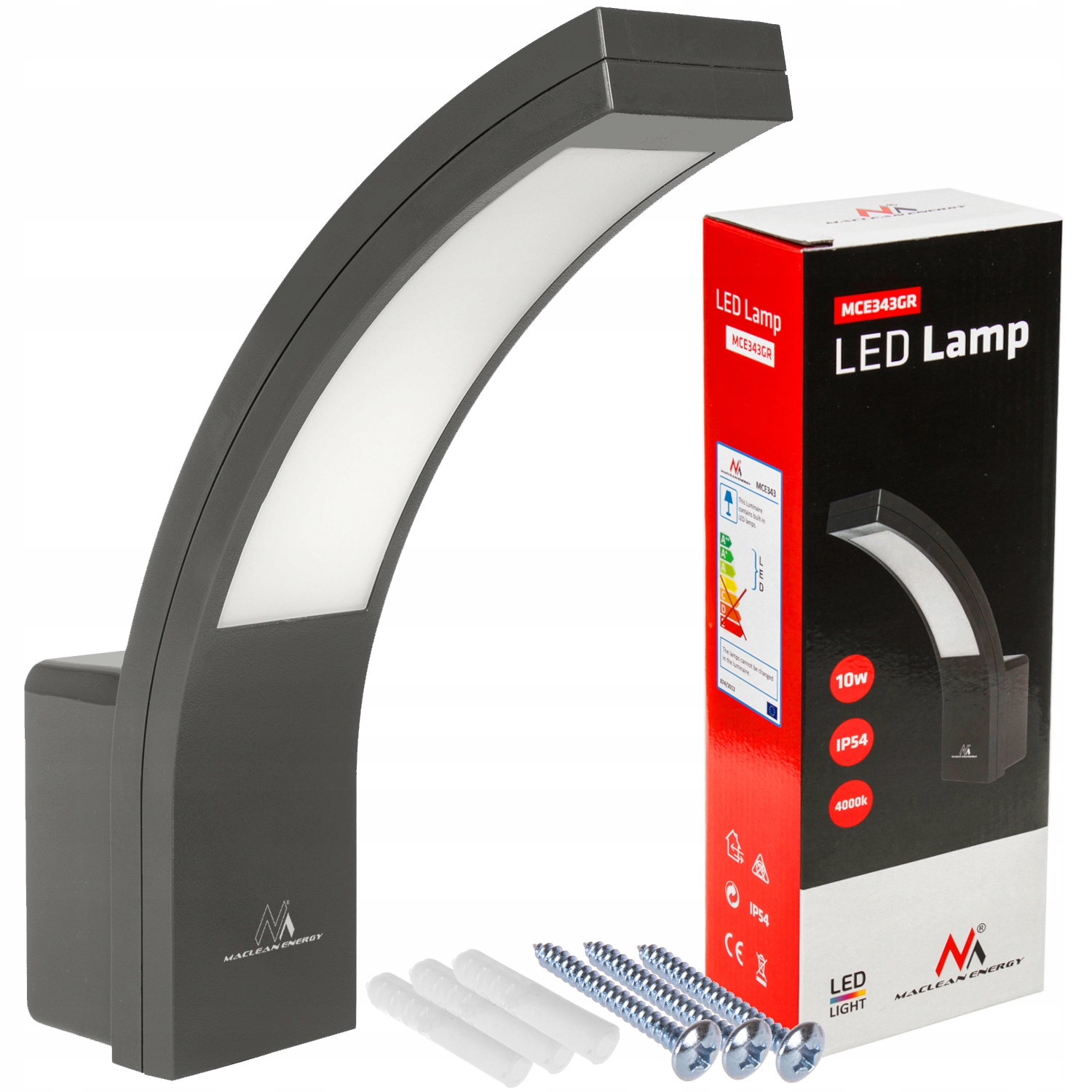 

Lampa ścienna zewnętrzna elewacyjna Led IP54 10W