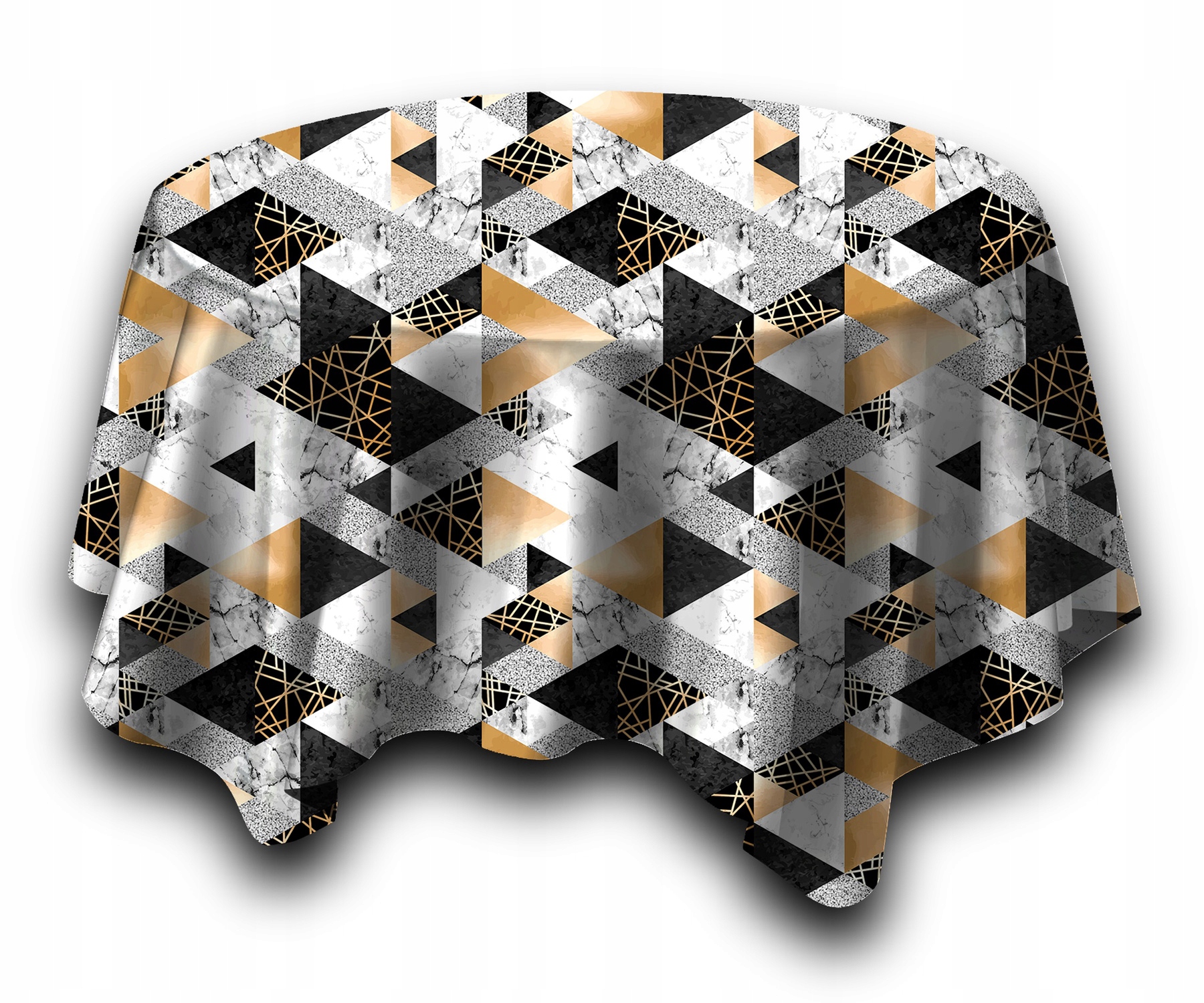 

Obrus Plamoodporny Koło 140 Trójkąty