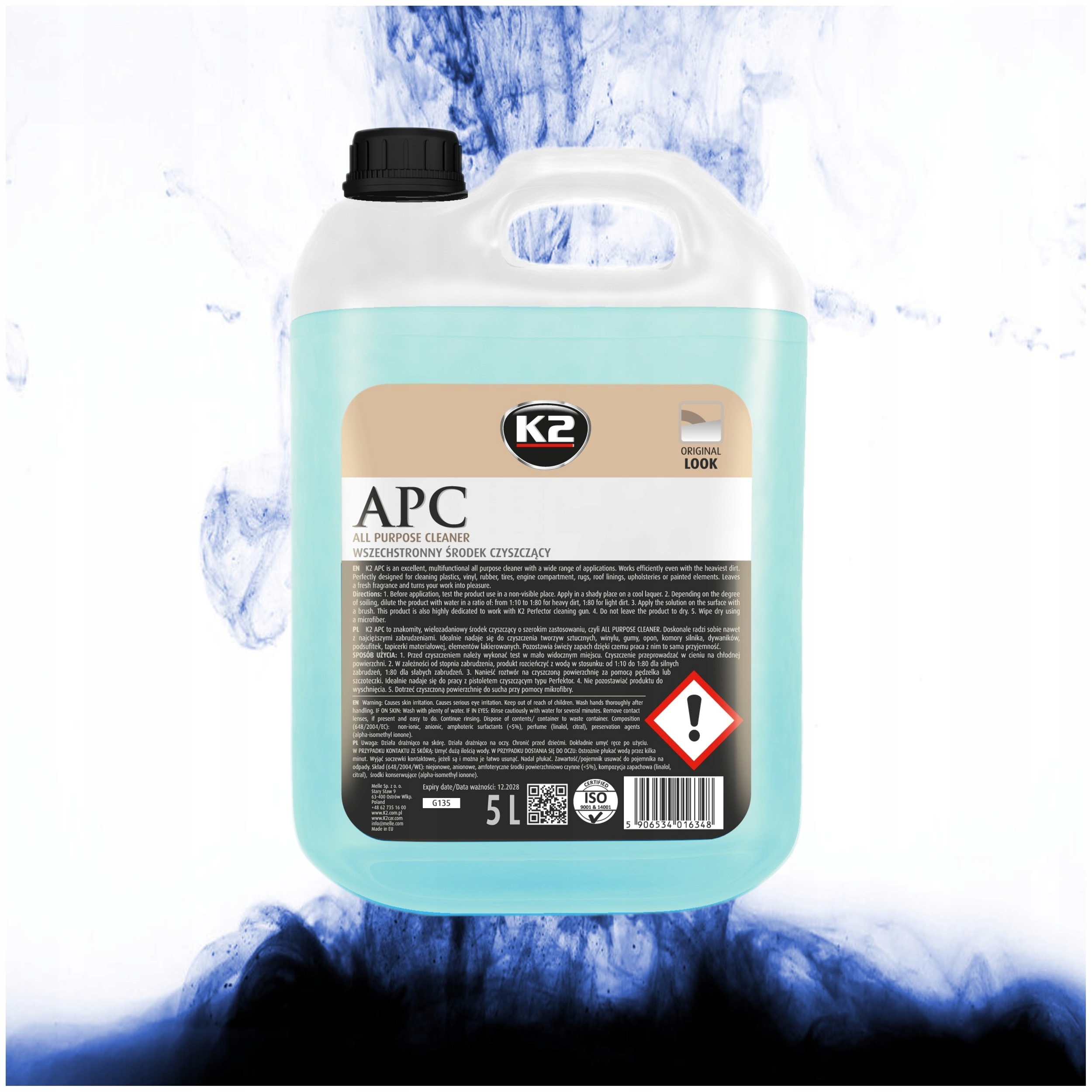 Apc Univerzální čisticí prostředek K2 Apc 5L 5K Silný Koncentrát